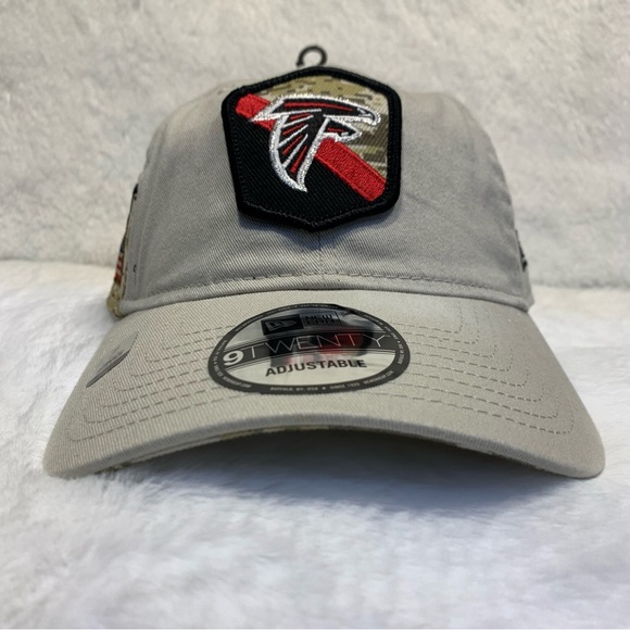 Atlanta Falcons New Era 2023 Salute To Service 9TWENTY Cap Stone Color - Picture 13 of 13